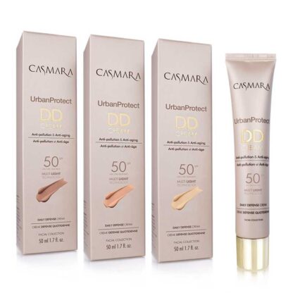 DD Cream Urban Protect SPF 50 casmara 3 colores