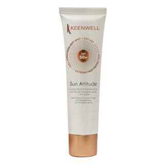 Crema Facial Multiprotectora con Acción Despigmentante y Anti-edad SPF50+