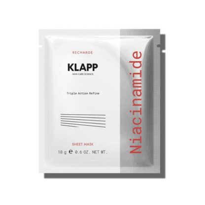 klapp NIACINAMIDE SHEET MASK